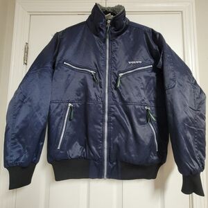 Volvo Official Work Wear Truck Sherpa Lined Jacket Size Small.